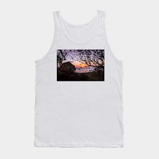 Houda Point Beach through trees Tank Top